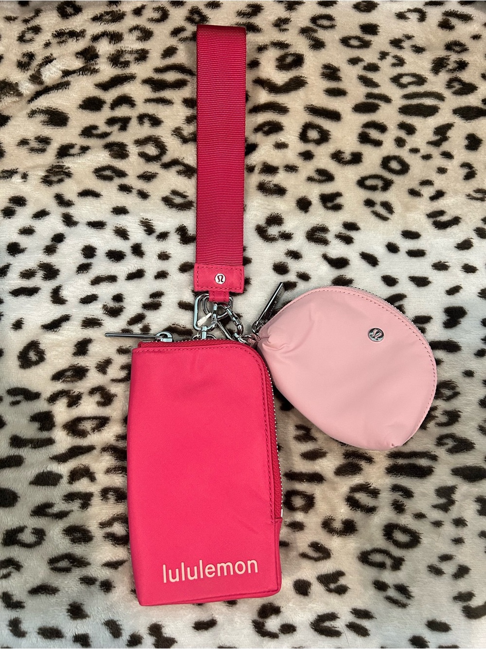 Lululemon Wallet Wristlet Pink